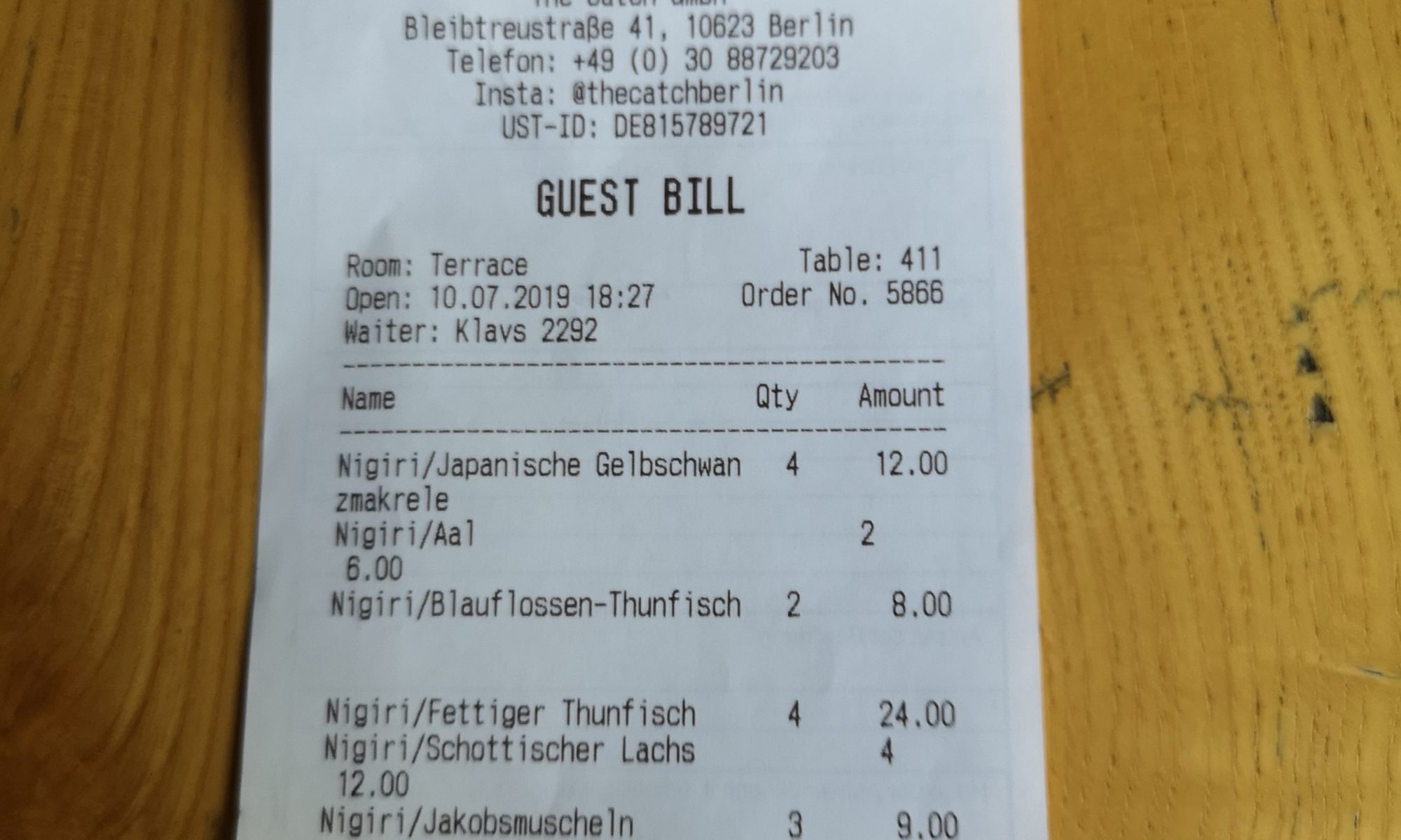 The Catch Berlin -