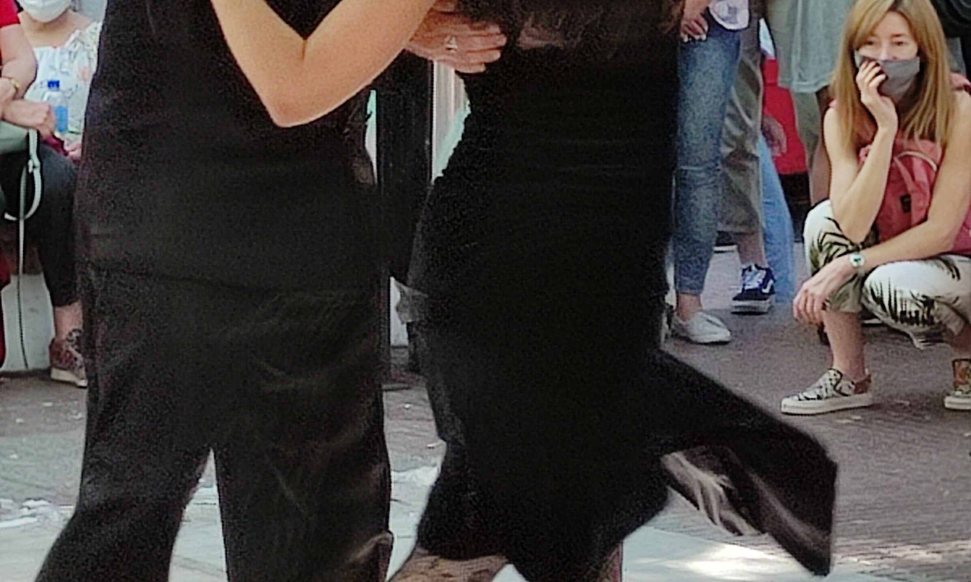 Tango Tänzer in Buenos Aires