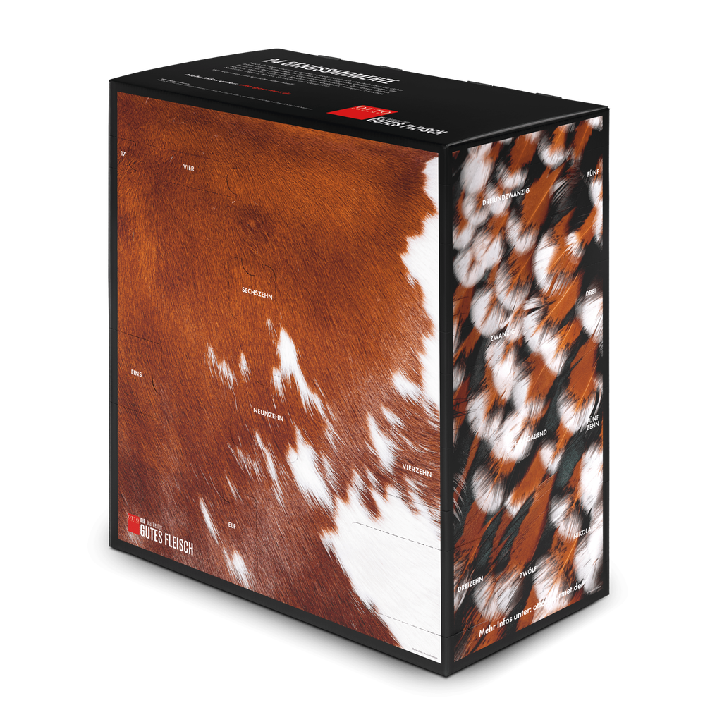 Otto Gourmet Adventskalender. Bilderrechte liegen bei Otto Gourmet 
