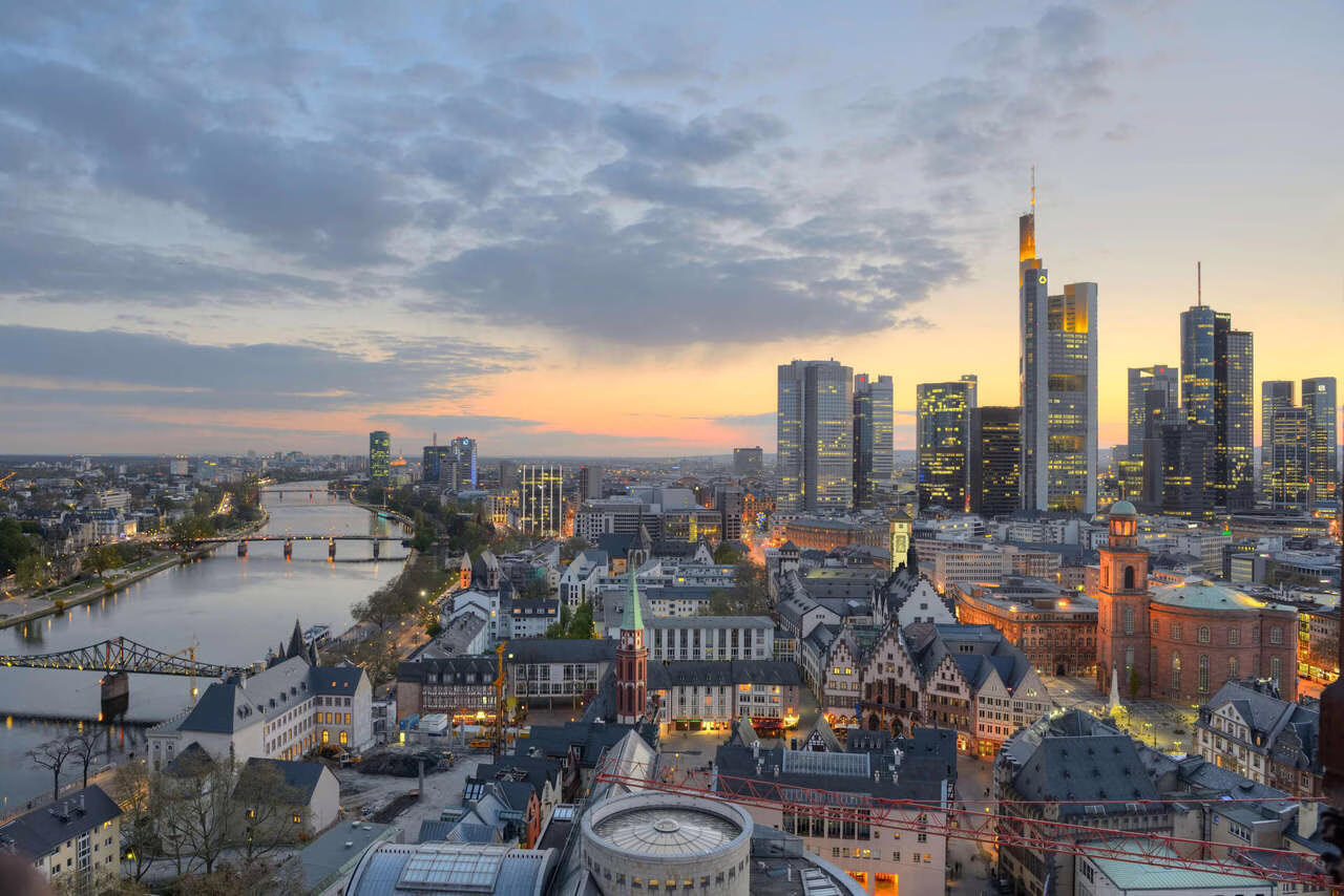 Skyline von Frankfurt